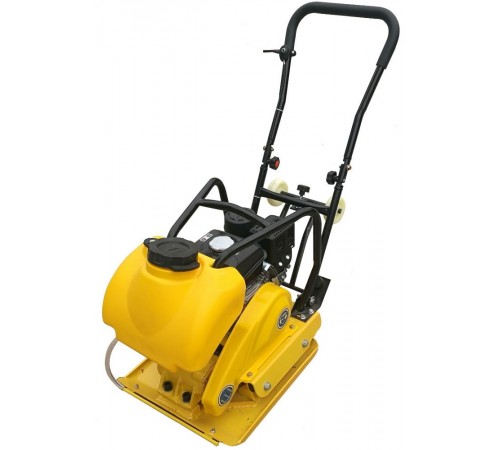 Виброплита TOR C-80T(R) 77 кг, 13,5кН (Loncin) бак, коврик, колесный комплект