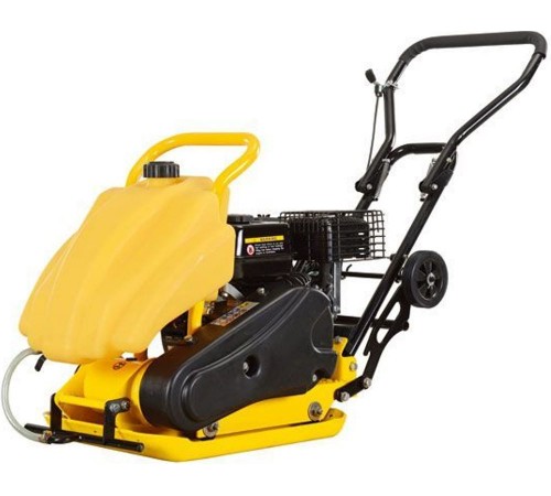 Виброплита TOR C-80T(R) 77 кг, 13,5кН (Loncin) бак, коврик, колесный комплект