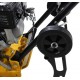 Виброплита TOR T-90 95 кг, 20кН Honda бак, коврик, колесный комплект