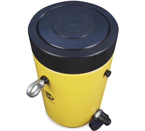 Домкрат гидравлический TOR HHYG-100150LS (ДГ100П150Г) 100 т с фиксирующей гайкой Домкрат гидравлический TOR HHYG-100150LS (ДГ100П150Г) 100 т с фиксирующей гайкой