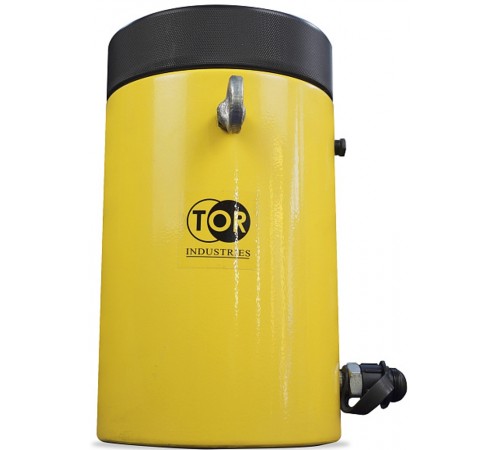 Домкрат гидравлический TOR HHYG-100150LS (ДГ100П150Г) 100 т с фиксирующей гайкой Домкрат гидравлический TOR HHYG-100150LS (ДГ100П150Г) 100 т с фиксирующей гайкой