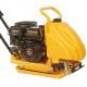Виброплита TOR T-60 61 кг, 11кН Loncin бак, коврик, колесный комплект