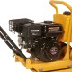 Виброплита TOR T-60 61 кг, 11кН Loncin бак, коврик, колесный комплект