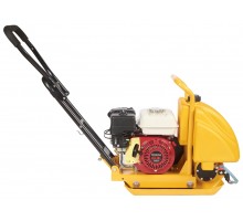Виброплита TOR T-60 61 кг, 11кН Honda бак, коврик, колесный комплект