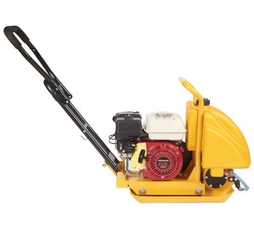 Виброплита TOR T-60 61 кг, 11кН Honda бак, коврик, колесный комплект