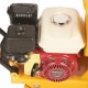 Виброплита TOR T-60 61 кг, 11кН Honda бак, коврик, колесный комплект