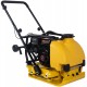 Виброплита TOR C-85T(R) 90 кг, 13,5кН (Loncin) бак, коврик, колесный комплект