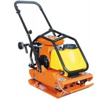 Виброплита TOR C-95T(R) 109 кг, 18кН (Loncin)  бак, колесный комплект