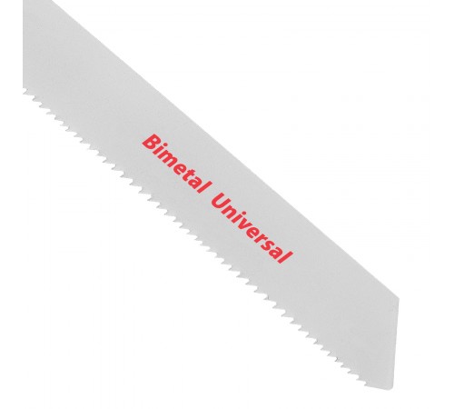 Полотна универсальные для сабельной пилы S1222VF, 275/1.8-2.5 мм, Bimetal, 2 шт, Pro Matrix
Полотна универсальные для сабельной пилы S1222VF, 275/1.8-2.5 мм, Bimetal, 2 шт, Pro Matrix