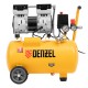 Компрессор DLS950/24 безмаслянный малошумный 950 Вт, 165 л/мин, ресивер 24 л Denzel
