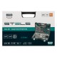 Набор инструментов, 1/2", 1/4", CrV, пластиковый кейс 76 предметов Stels
