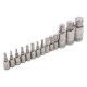 Набор инструментов, 1/4", 1/2", CrV, 120 зубьев, 115 предметов Gross

