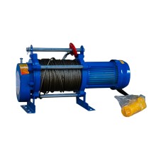 Лебедка TOR ЛЭК-500 E21 (KCD) 500/1000 кг 220 В с канатом 100/50 м (T)