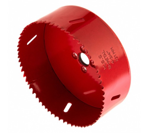 Коронка Bimetal, 121 мм Matrix
Коронка Bimetal, 121 мм Matrix