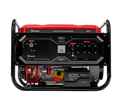 Генератор бензиновый RS-4000E, 3,3 кВт, 230В, электростартер MTX
