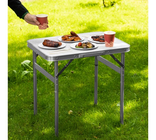 Стол складной алюминиевый, столешница МДФ, 600 х 450 х 250/590 Camping Palisad
Стол складной алюминиевый, столешница МДФ, 600 х 450 х 250/590 Camping Palisad