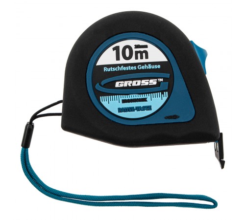Рулетка "Ergonomisch",10 м x 25 мм,магнитный обрезиненный зацеп Gross
Рулетка "Ergonomisch",10 м x 25 мм,магнитный обрезиненный зацеп Gross