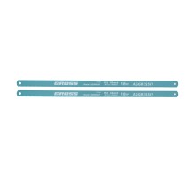 Полотна для ножовки по металлу, 300 мм, 18 TPI, HSS, 2 шт Gross
