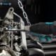 Набор торцевых головок, трещотка 120 зубьев, 3/8", CrV, 12 предметов Gross