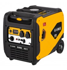 Генератор инверторный GS-4500iSE, 4,5 кВт, 230 В, закрытый корпус, электростартер Denzel
