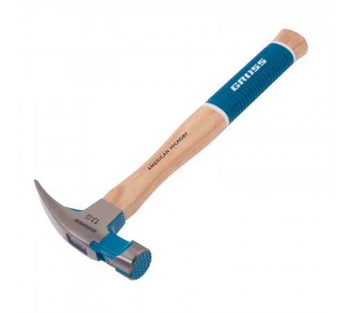 Молоток-гвоздодер, 380 г, угол 75, магнит, обрезиненная рукоятка AMERICAN HICKORY GROSS
Молоток-гвоздодер, 380 г, угол 75, магнит, обрезиненная рукоятка AMERICAN HICKORY GROSS