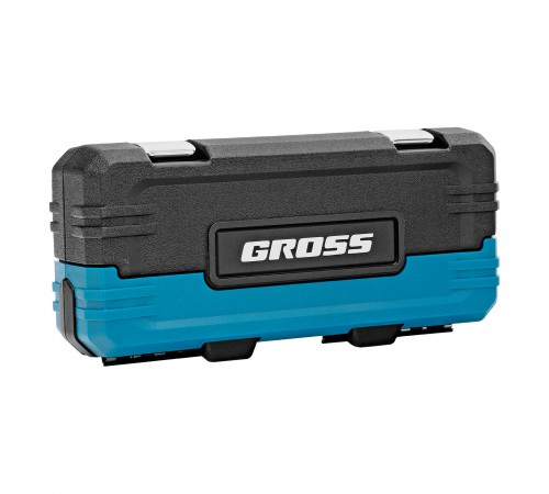 Набор инструментов, 1/4", CrV, 120 зубьев, 42 предмета Gross
