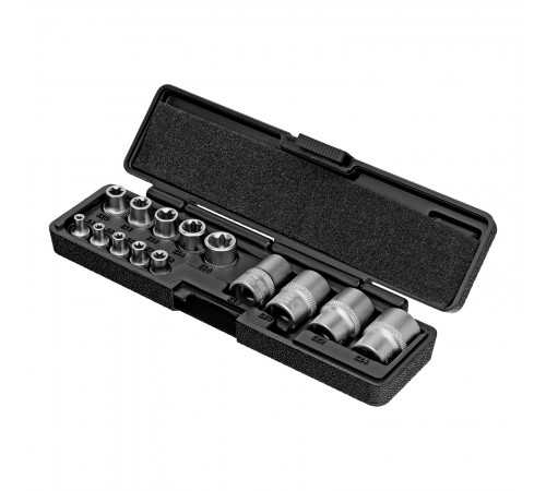Набор головок Torx , 14 предметов, 1/4, 3/8, 1/2 Stels
Набор головок Torx , 14 предметов, 1/4, 3/8, 1/2 Stels