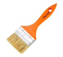 Кисть плоская Slimline 3" (75 мм) натуральная щетина, деревянная ручка Sparta
