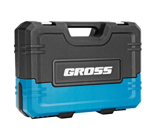 Набор инструментов, 1/4", 1/2", CrV, 120 зубьев, 109 предметов Gross
