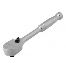 Ключ-трещотка 1/4", CrV, 120 зубьев, цельнометаллический, хром Gross
