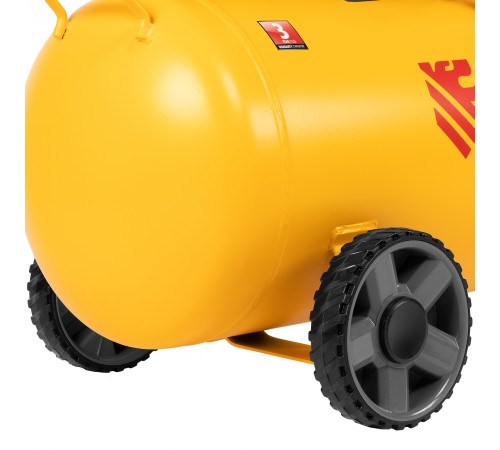 Компрессор воздушный DKV2200/100, Х-PRO 2.2 кВт, 400 л/мин, 100л Denzel
