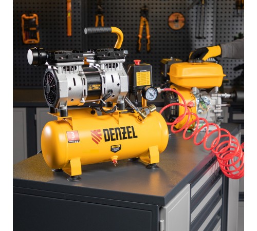 Компрессор DLS650/10 безмаслянный малошумный 650 Вт, 120 л/мин, ресивер 10 л Denzel
Компрессор DLS650/10 безмаслянный малошумный 650 Вт, 120 л/мин, ресивер 10 л Denzel