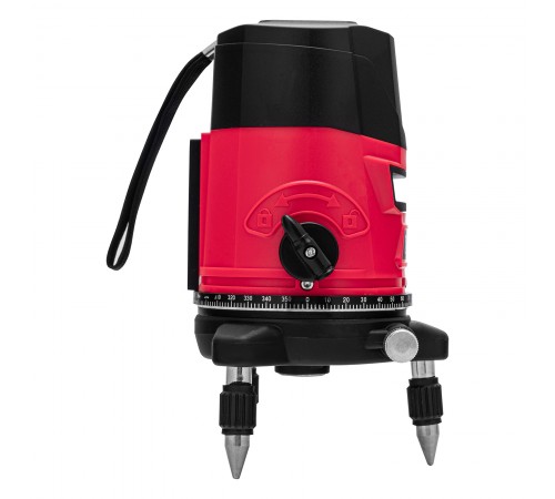 Лазерный уровень CRX-30G, 30 м, зеленый луч, батарейки, резьба 5/8" MTX
