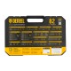 Набор инструментов, 1/2", 1/4", CrV, S2, пластиковый кейс, 82 предмета Denzel
