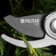 Секатор прямого реза, 205 мм, алюминиевые рукоятки в ПВХ-оболочке, LUXE Palisad