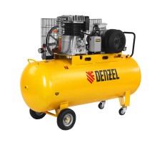 Компрессор воздушный, ременный привод BCI5500-T/270, 5.5 кВт, 270 литров, 850 л/мин Denzel
