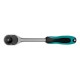 Ключ-трещотка 1/2", CrV, 72 зуба, с быстрым сбросом, матовый хром Stels