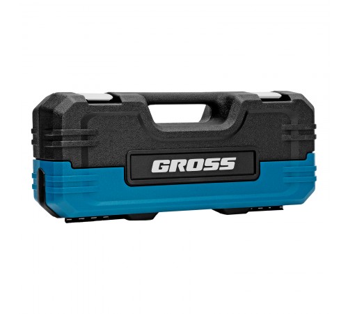 Набор инструментов, 1/2", CrV, 120 зубьев, 24 предмета Gross
Набор инструментов, 1/2", CrV, 120 зубьев, 24 предмета Gross