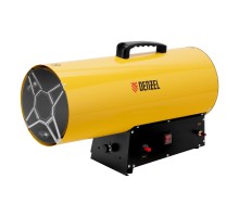Газовая тепловая пушка GHG-50, 50 кВт, 1400 м3/ч, пропан-бутан Denzel
