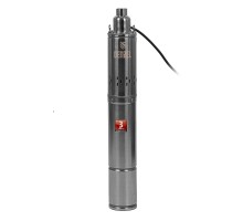 Скважинный насос DWS-4-150, винтовой, диаметр 4", 1300 Вт, 2000 л/ч, напор 150 м Denzel
