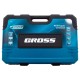 Набор инструментов, 1/2", 3/8", 1/4", CrV, 120 зубьев, 216 предметов Gross