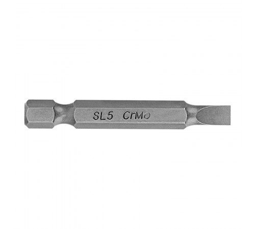 Бита SL5 x 50, сталь CrMo, 5 шт. Сибртех
