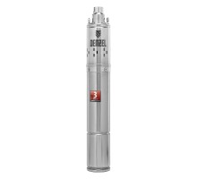 Скважинный насос DWS-3,5-100, винтовой, диаметр 3,5", 800 Вт, 1700 л/ч, напор 100 м Denzel
