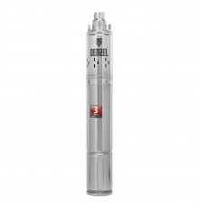 Скважинный насос DWS-3,5-100, винтовой, диаметр 3,5", 800 Вт, 1700 л/ч, напор 100 м Denzel
