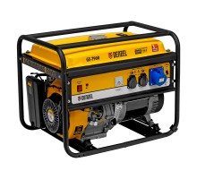Генератор бензиновый GE 7900, 6.5 кВт, 220 В/50 Гц, 25 л, ручной пуск Denzel
