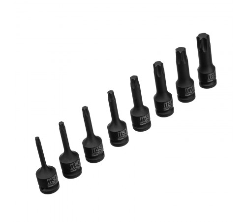 Набор ударных торцевых головок Torx 1/2", в кейсе, 8 шт. Stels
Набор ударных торцевых головок Torx 1/2", в кейсе, 8 шт. Stels