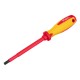 Отвертка Insulated, SL8 x 150 мм, CrMo, до 1000 В, двухкомпонентная рукоятка Matrix Professional
