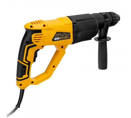 Перфоратор электрический RH-1050-26, SDS-plus, 1050 Вт, 3.2 Дж, 3 плюс 1 режим Denzel
Перфоратор электрический RH-1050-26, SDS-plus, 1050 Вт, 3.2 Дж, 3 плюс 1 режим Denzel
