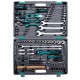 Набор инструментов, 1/4", 1/2", Cr-V, S2, усиленный кейс, 119 предметов Stels
