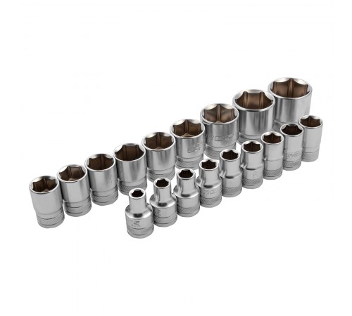 Набор инструментов, 1/4", 1/2", CrV, 120 зубьев, 115 предметов Gross
